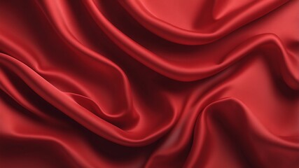 Obraz premium Smooth elegant silk or satin. luxury cloth. abstract wavy folds. Luxurious background 