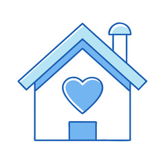 home sweet home icon, home sweet home vector illustration-simple illustration of home sweet home, perfect for home sweet home logos and icons