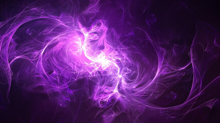 Fototapeta premium Abstract purple energy background