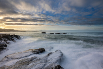 Fototapeta premium A walk through nature next to the Cantabrian Sea!