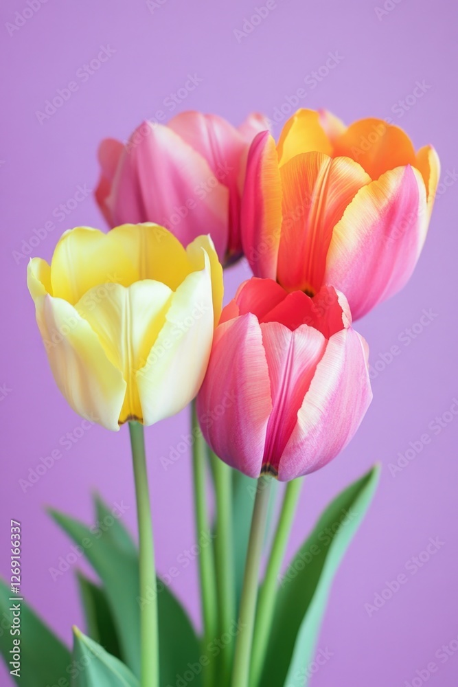 Poster a detailed view of a bouquet of flowers in a decorative vase, ideal for use in editorial or commerci