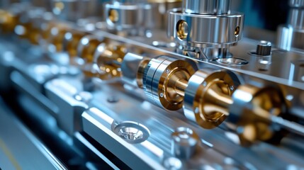 Advanced Precision Engineering Components with Realistic Details in High Resolution Imagery