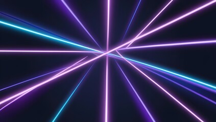 neon light veins in violet and azure shades for use in advertising or digital graphic design projects