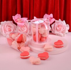 A Colorful Valentines Days Macaroons for Hampers