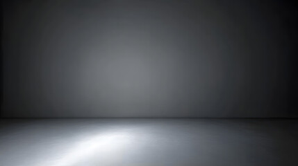Empty dark grey room with Luxury grey gradient background for display your product