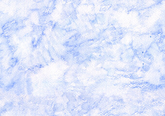 watercolor seamless texture of abstract blue grungy background