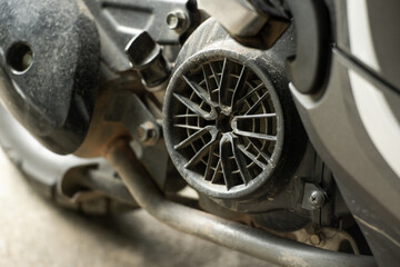 Motorcycle keyhole with various functions and descriptions