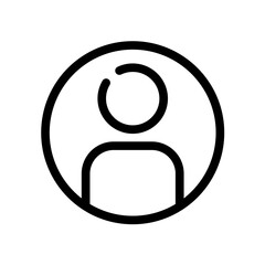 user, avatar, login - vector icon