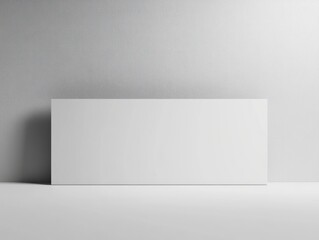 Minimalistic Background with Blank White Space for Text and Design Applications in a Digital Environment