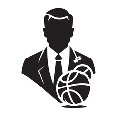 Basketball Da vector silhouette SH