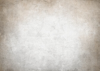 Old vintage paper, gray brown grunge background texture, ancient antique worn parchment