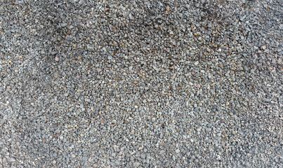 Detailed Gravel Texture with Small Crushed Stones in Various Shades of Gray and Brown – Natural...