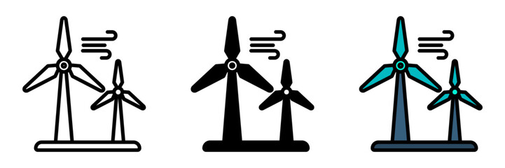 Wind Turbine is a renewable energy source that converts wind into electricity, reducing carbon emissions.