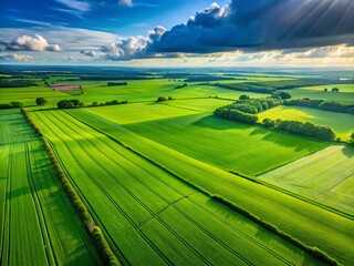 Subtle Textured Green Background: Drone Photography for Web Design & Social Media