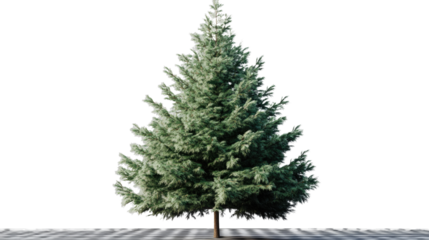  Majestic Pine Stand: A robust pine tree stands tall, showcasing vibrant green needles.