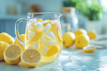 lemonade with lemon