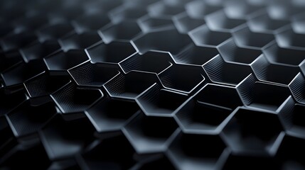 Obraz premium Layered polygons in high-contrast geometric patterns, perfect for modern and abstract design themes