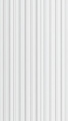 Obraz premium White paneled wall with vertical grooves and subtle shadows