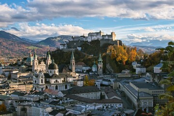 Blick &uuml;ber Salzburg