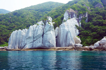 青森県　仏が浦　夏