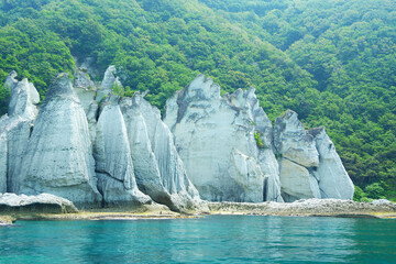 青森県　仏が浦　夏