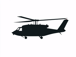 Fototapeta premium Black Hawk Helicopter UH-60 Black Hawk Helicopter