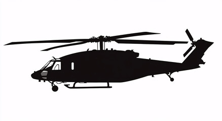 Fototapeta premium Black Hawk Helicopter UH-60 Black Hawk Helicopter