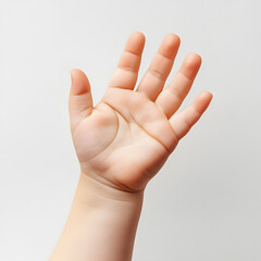 Realistic Child's Hand for Educational Purposes