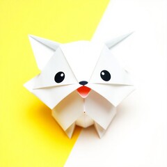 origami paper bird