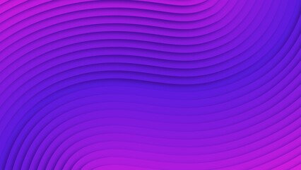 Blue and violet gradient wavy background