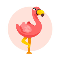 cute flamingo
