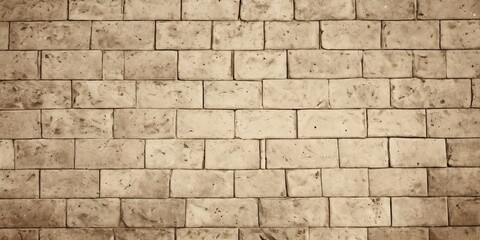 Obraz premium A brick wall with a few bricks missing