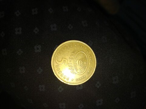 Old Macedonian 5 Denars 