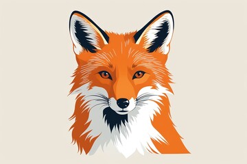 Obraz premium there is a fox that is looking at the camera