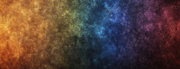 Fototapeta premium Rainbow Galaxy Abstract Background Texture with Cosmic Dust and Nebula Effect