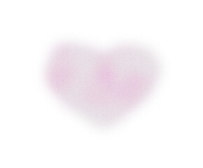 Pink heart shape transparent background