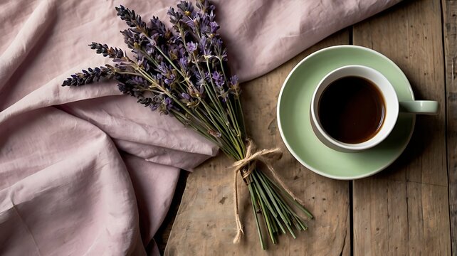 The photo is taken from a direct overhead perspective, creating a vibrant and inviting composition. A blank white sheet of paper lies at the center, resting on a textured surface.