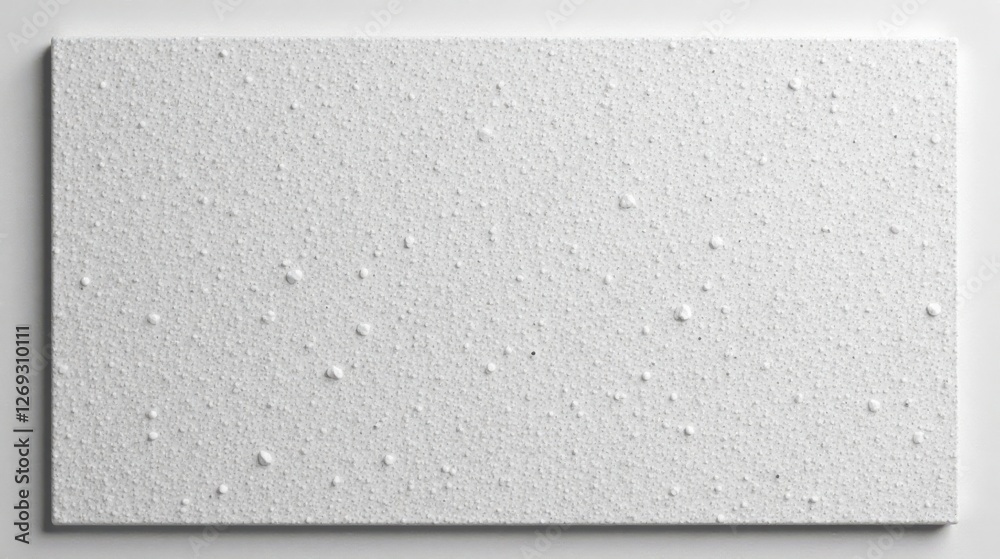 Poster Close-up view of a textured white surface with numerous small raised dots, creating a visually interesting pattern ideal for various design applications.