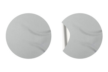 Blank Round Sticker for Mock up Template - 163
