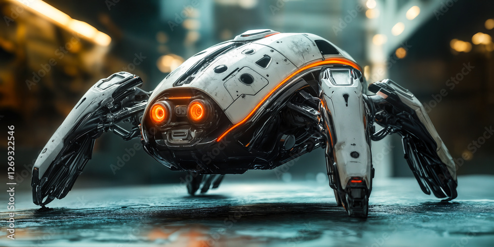 Poster autonomous adaptive robot navigating complex 3d spaces with scalability and sustainability in modern