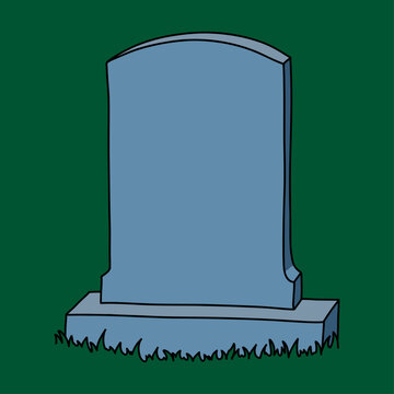 Grave or Tomb on Grass