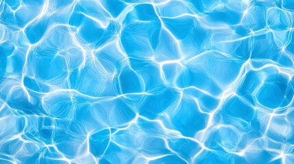 Gentle Blue Water Texture with Calming Ripples and Soft Light Reflections Creates a Serene Backdrop