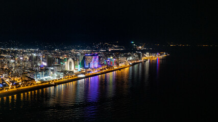 Obraz premium night view of the city