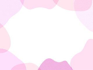 流体シェイプのかわいいフレーム2