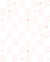 seamless pattern with hearts