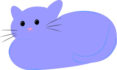 vector cat illustration