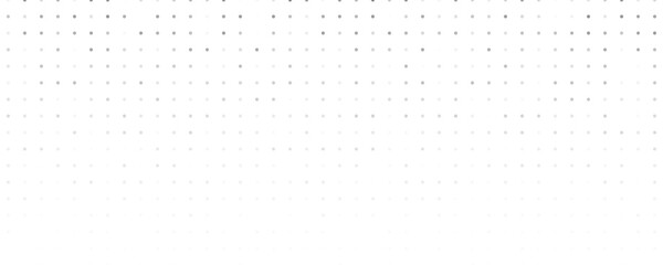 Monochrome halftone background with dots