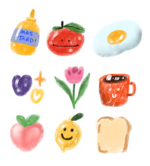cute elements design for templates.