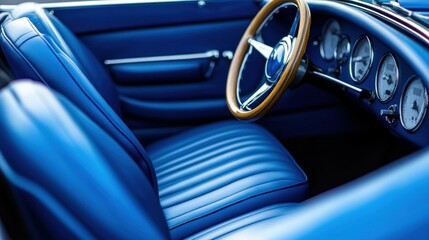 Vintage Car Interior