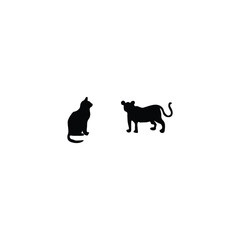 Animals silhouette